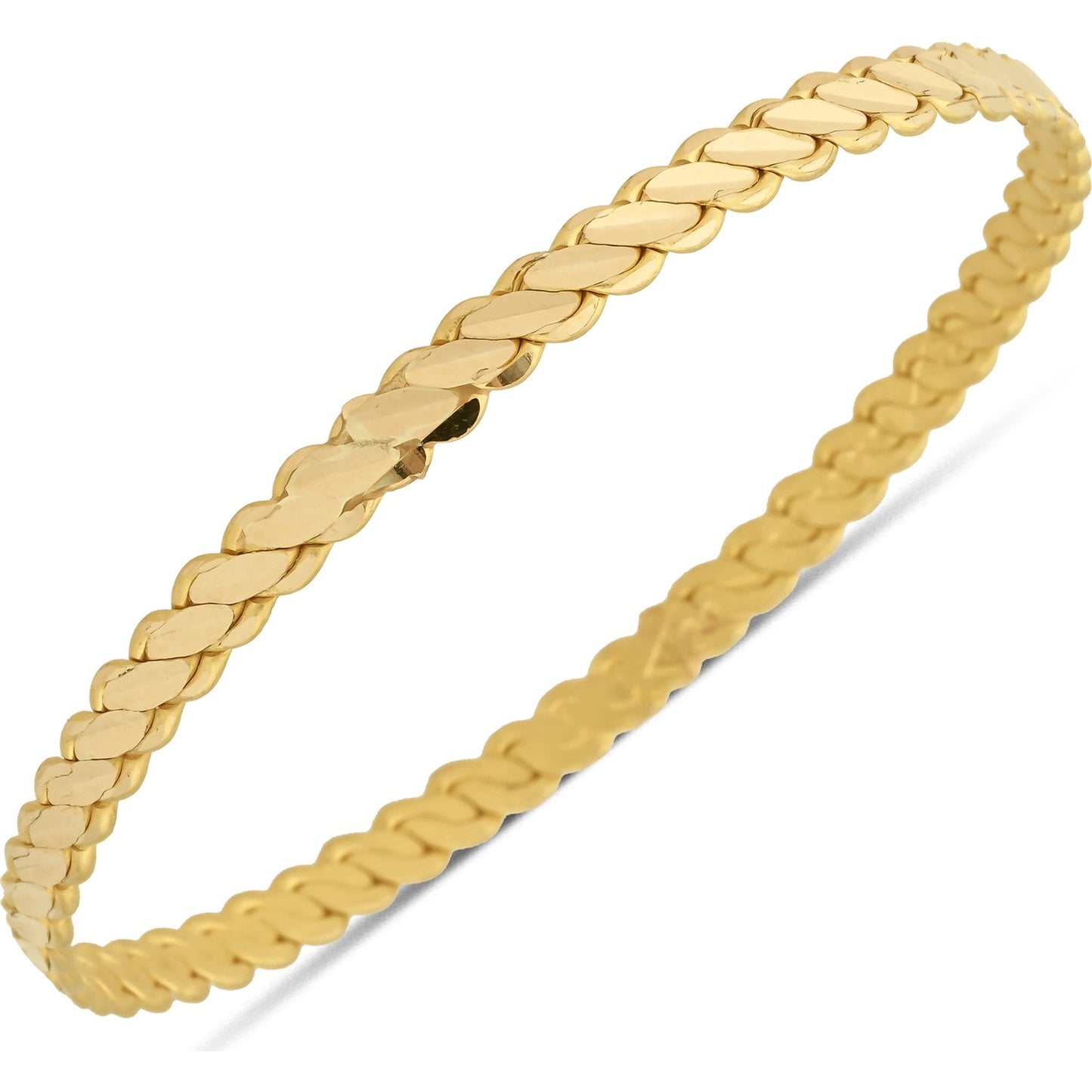 3er Burma Armreifen 22k handgemacht Gold 916er Gold