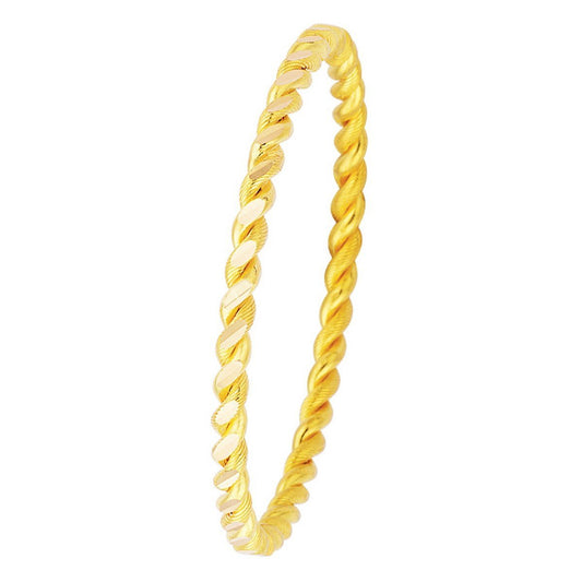 2er Burma Armreifen 22k handgemacht Gold 916er Gold
