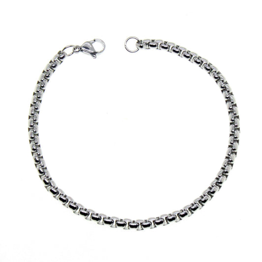 Venezianer Armband 21cm Edelstahl massiv