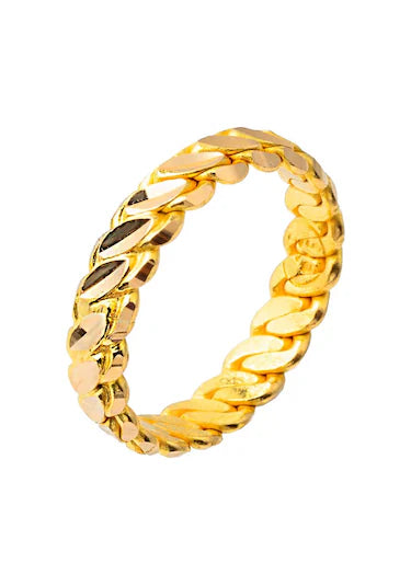 3er Burma Ring (Yüzük) 22k handgemacht Gold 916er Gold