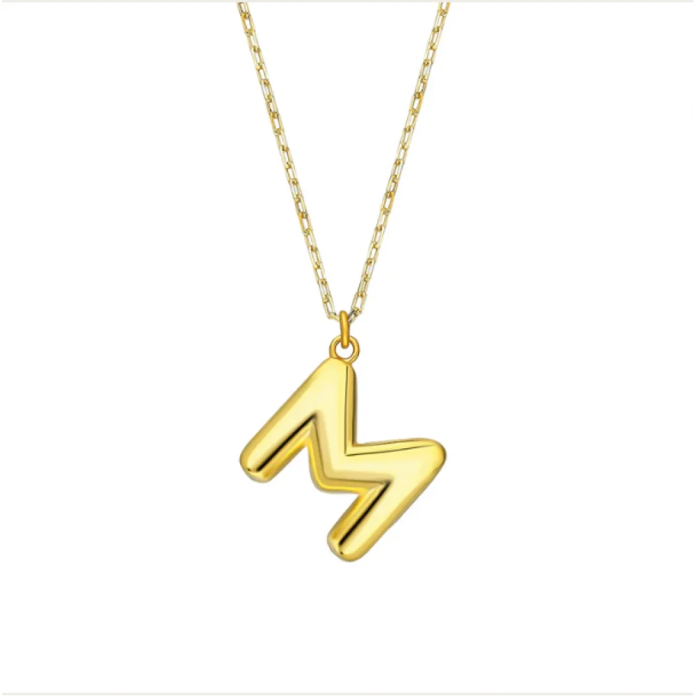 Kette mit Wunschbuchstabe in 925er Silber