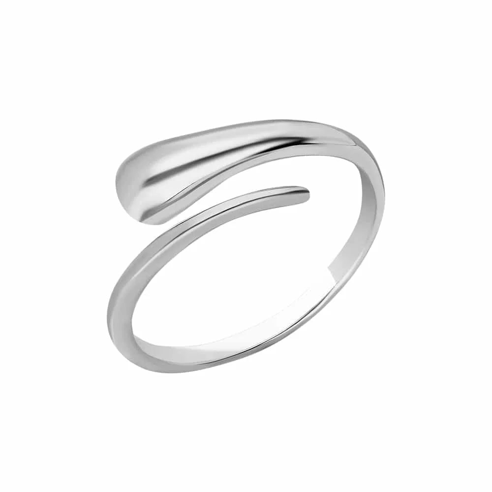 Droop Ring 925er Silber für Damen