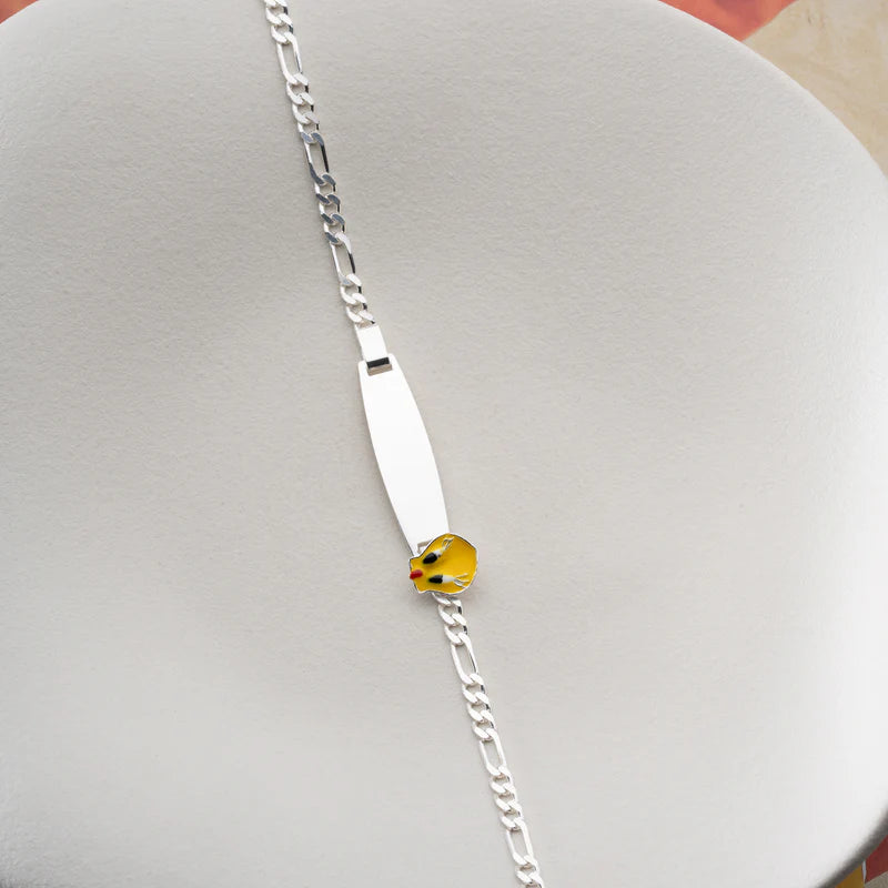 Tweeti ID-Armband Gravurarmband für Kinder Figarokette